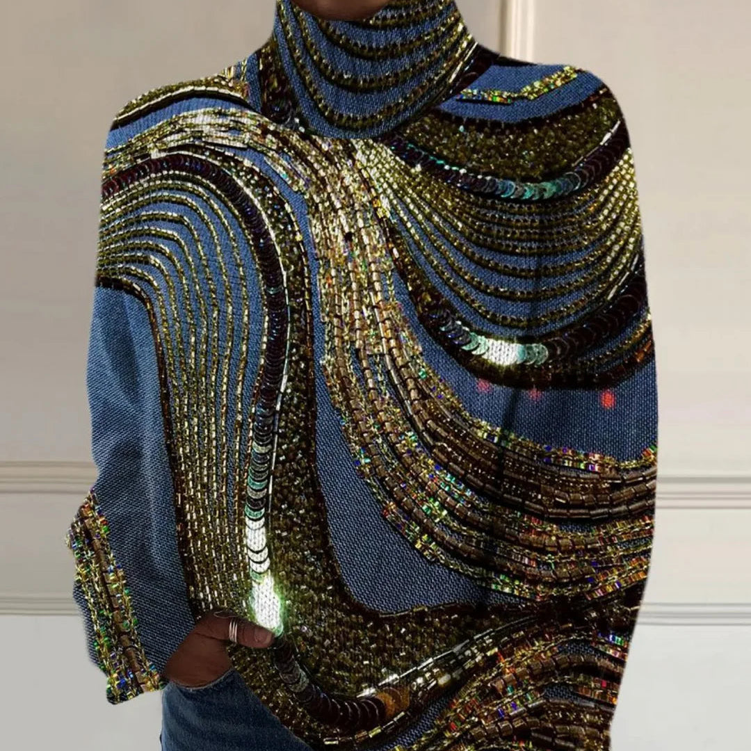 KAYLA | CHRISTMAS TURTLENECK SWEATER