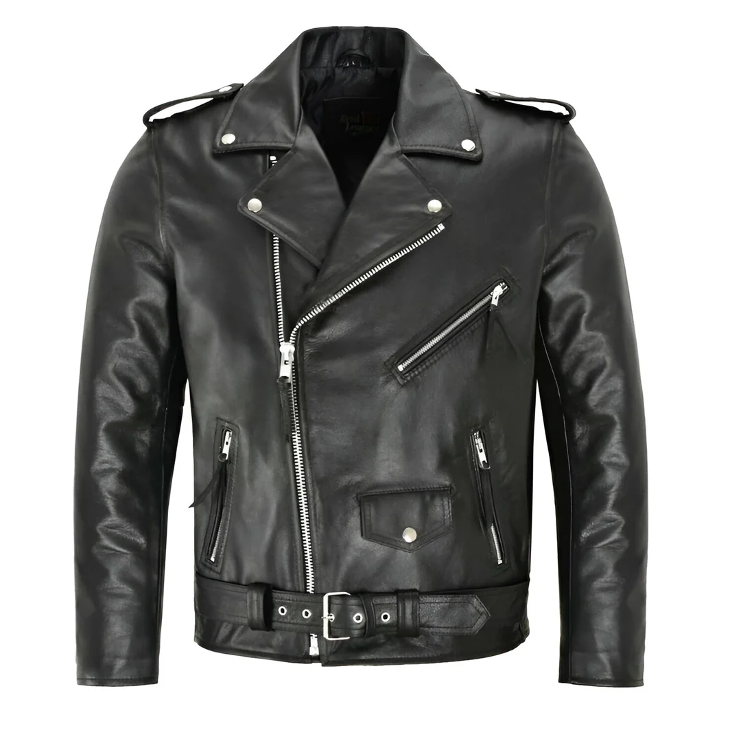MASON | CLASSIC LEATHER BIKER JACKET