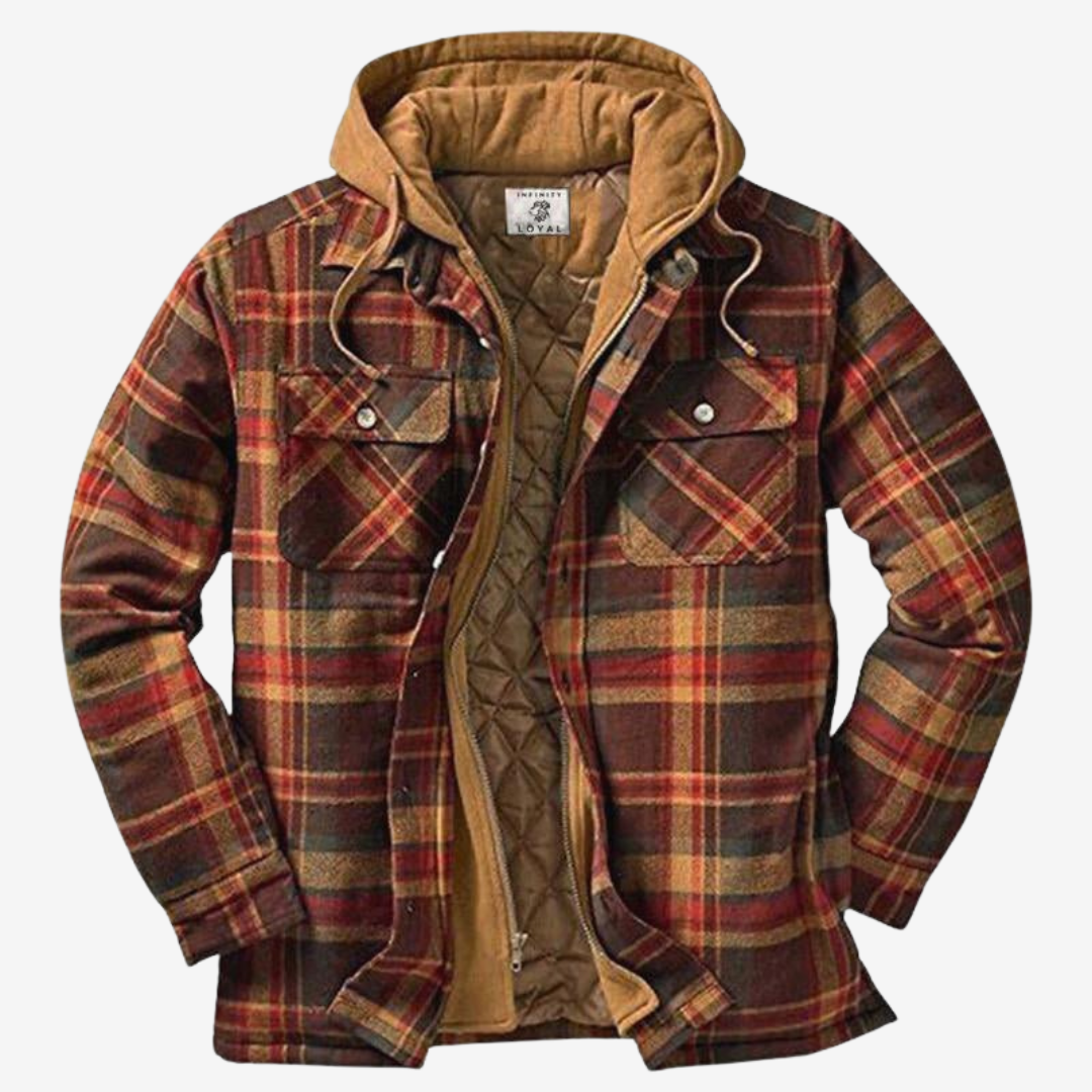 REIDON | STYLISH FLANNEL JACKET