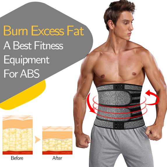 MEN’S HEAT-ACTIVATING WAIST TRAINER – CORE SUPPORT & SWEAT BOOST