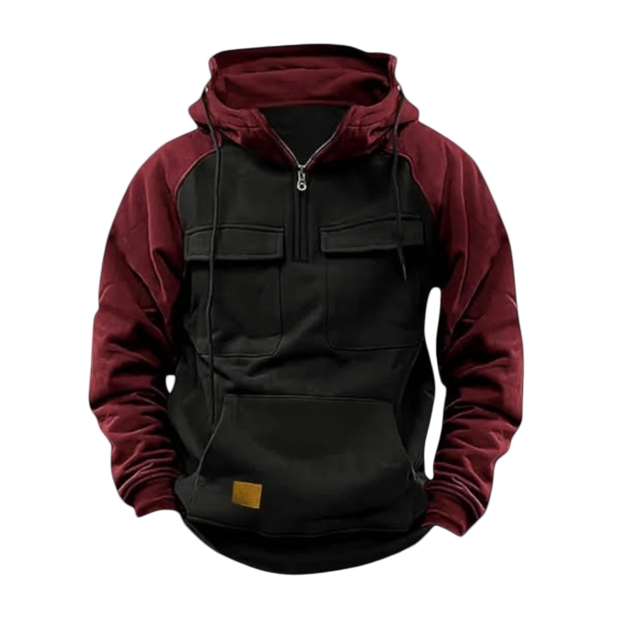 LEVI | STYLISH TWO-TONE WINTER HOODIE