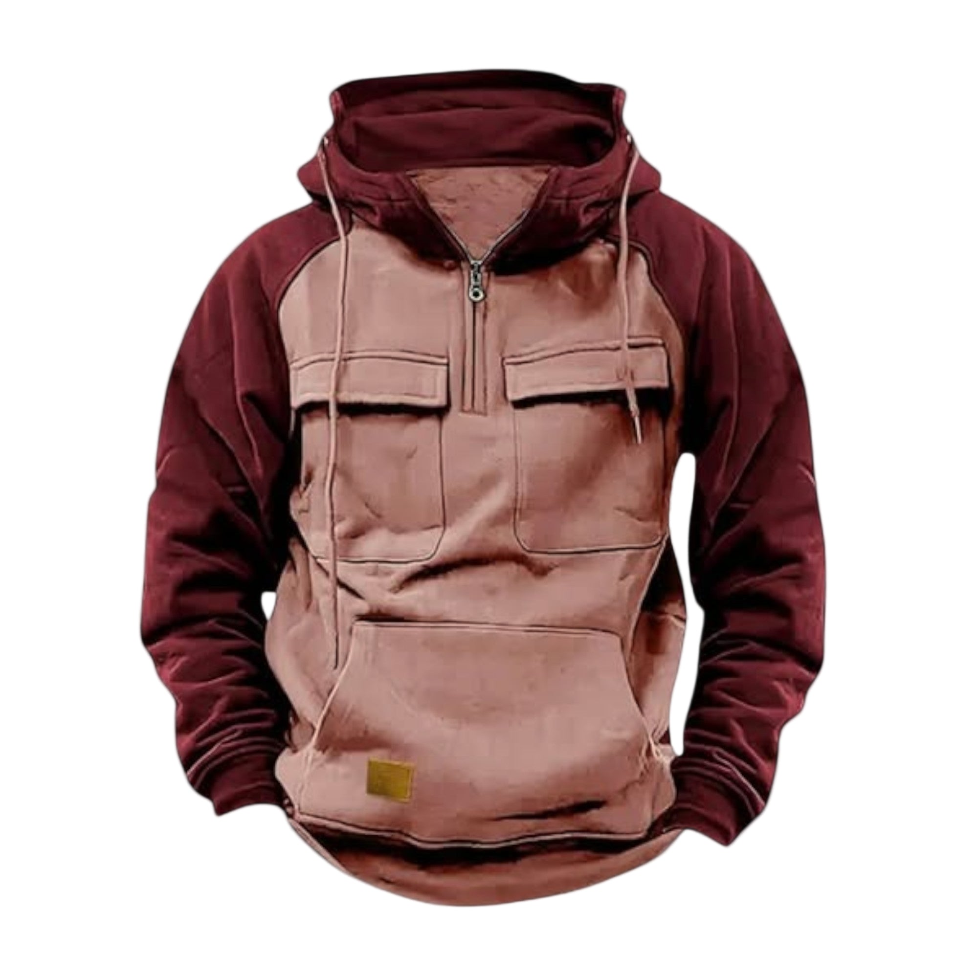 LEVI | STYLISH TWO-TONE WINTER HOODIE