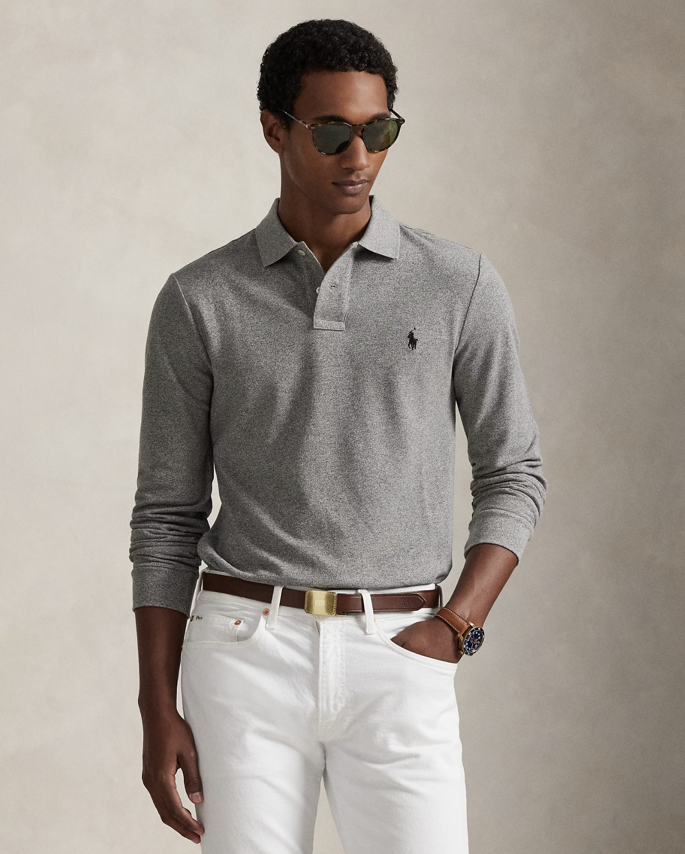 ALFRED | LONG-SLEEVED POLO SHIRT