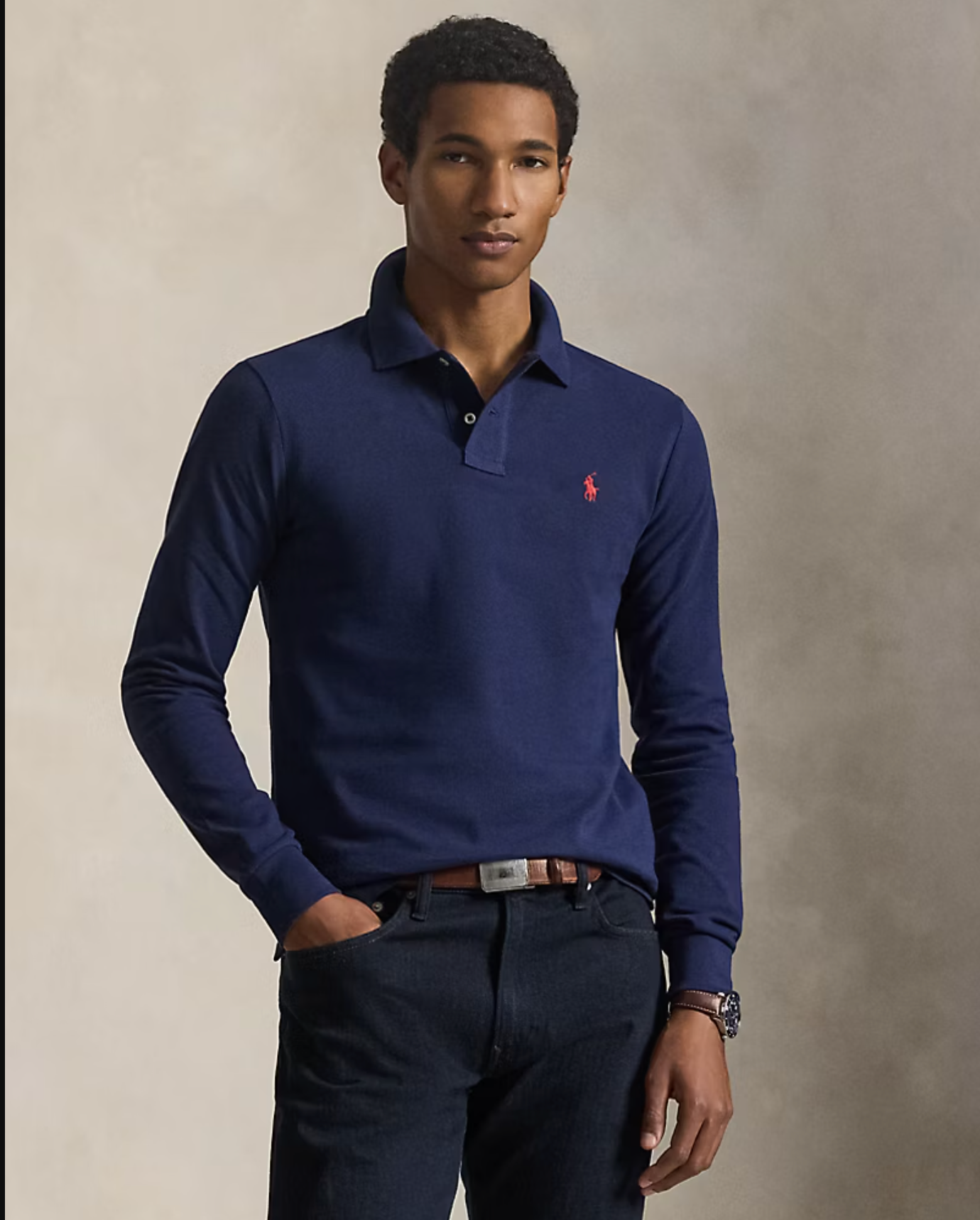 ALFRED | LONG-SLEEVED POLO SHIRT