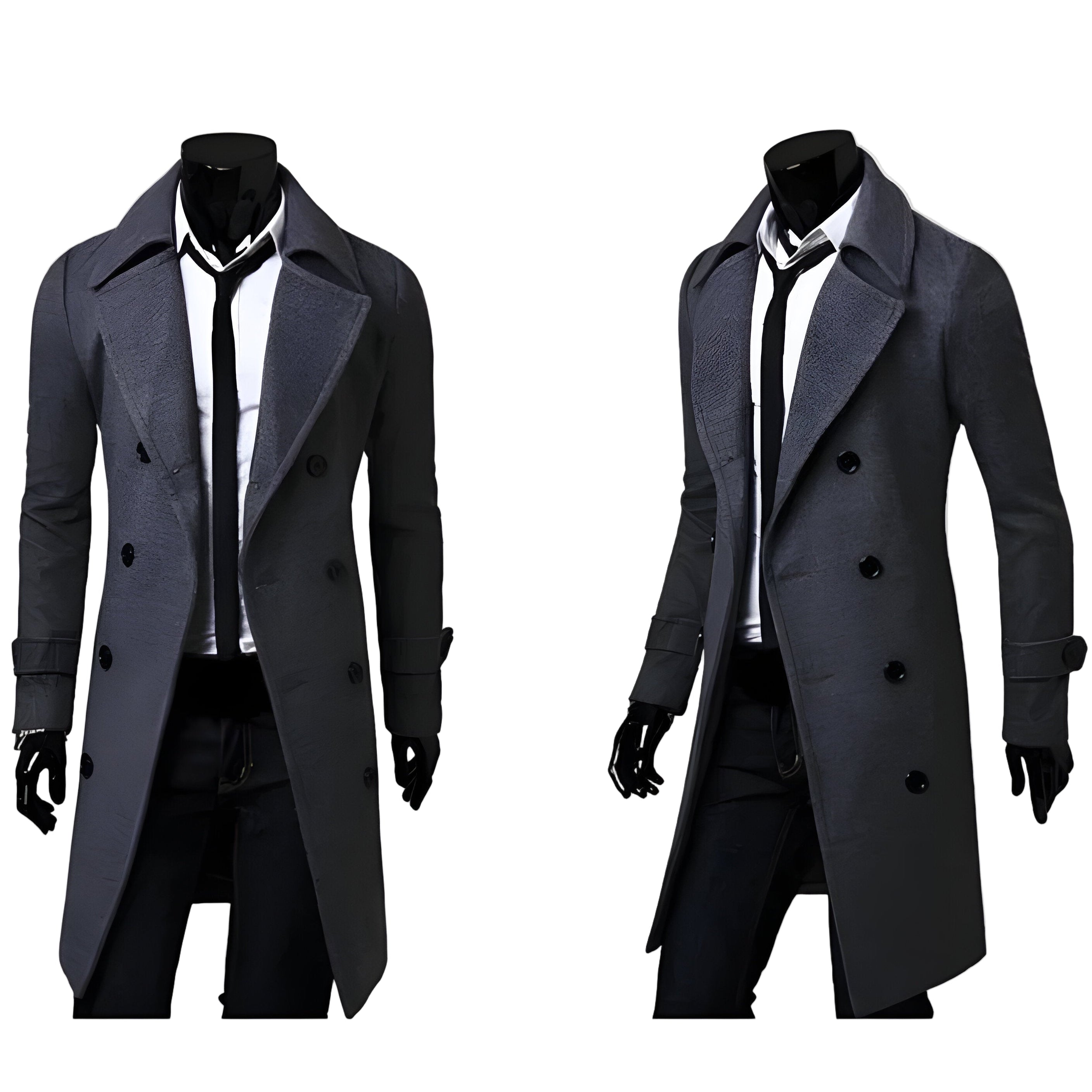 HUDSON | DOUBLE-BREASTED WOOL COAT