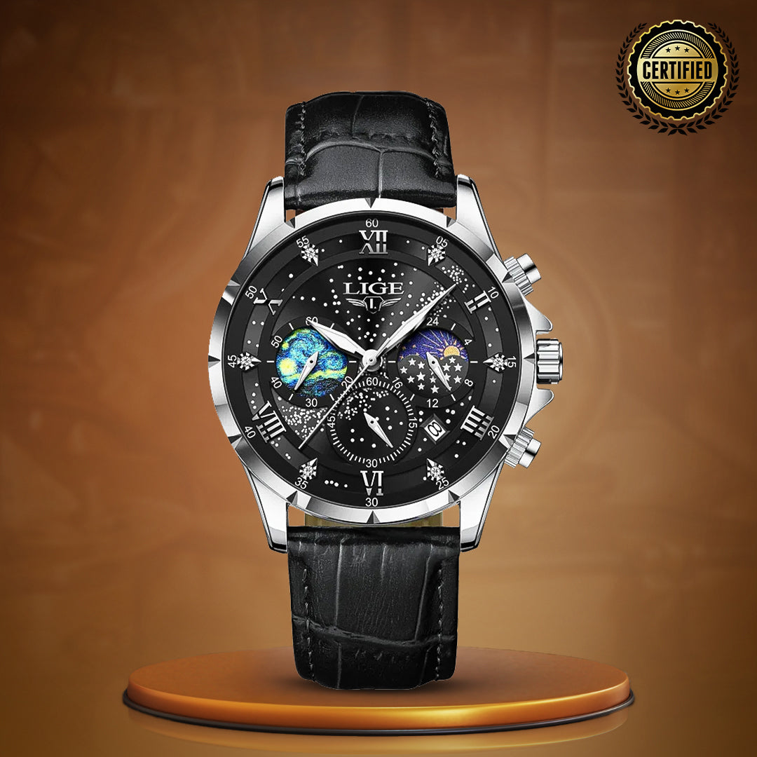 Celestial Chronograph Wrist Watch