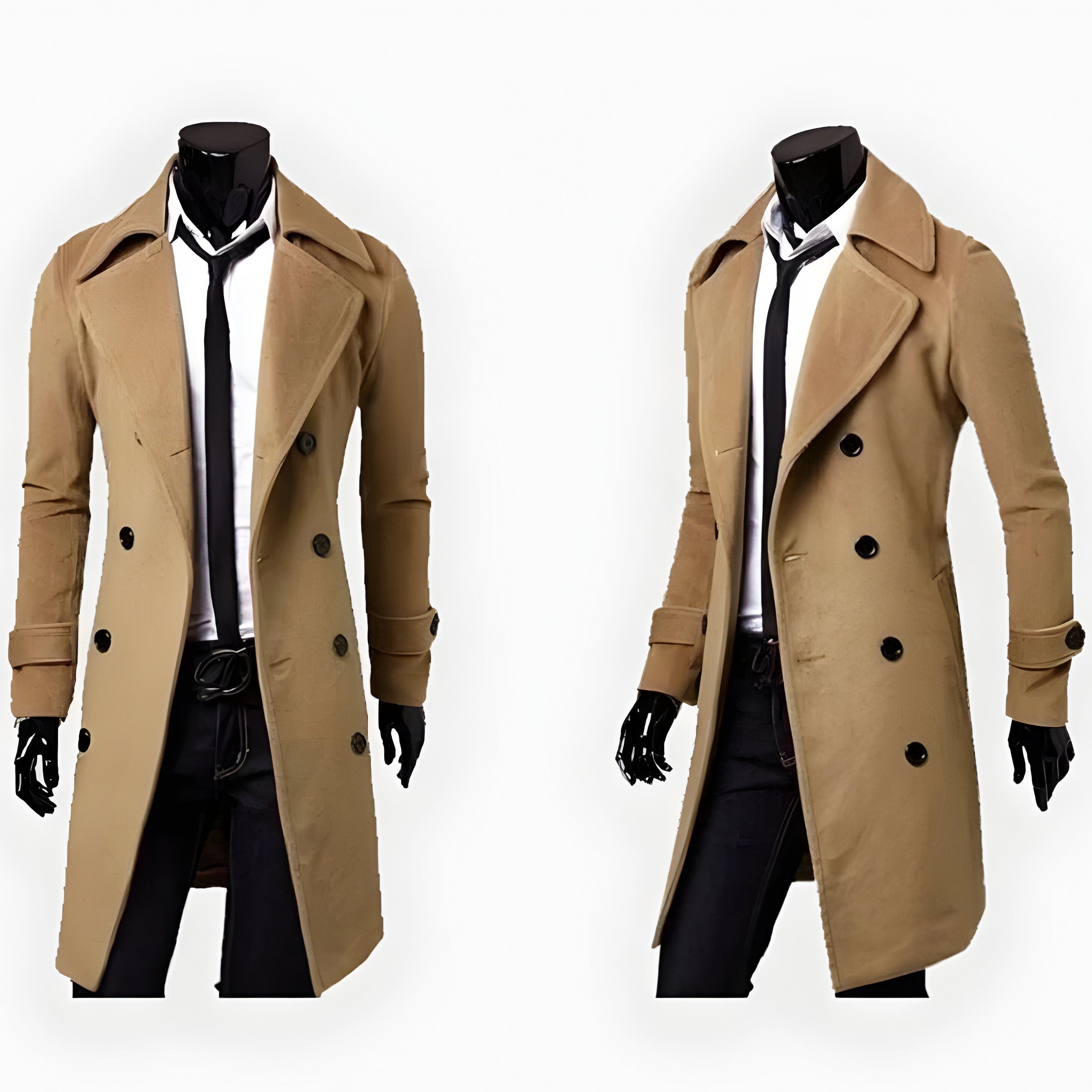 HUDSON | DOUBLE-BREASTED WOOL COAT