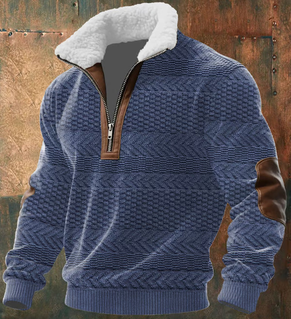 MARCUS | ZIP-UP SWEATER