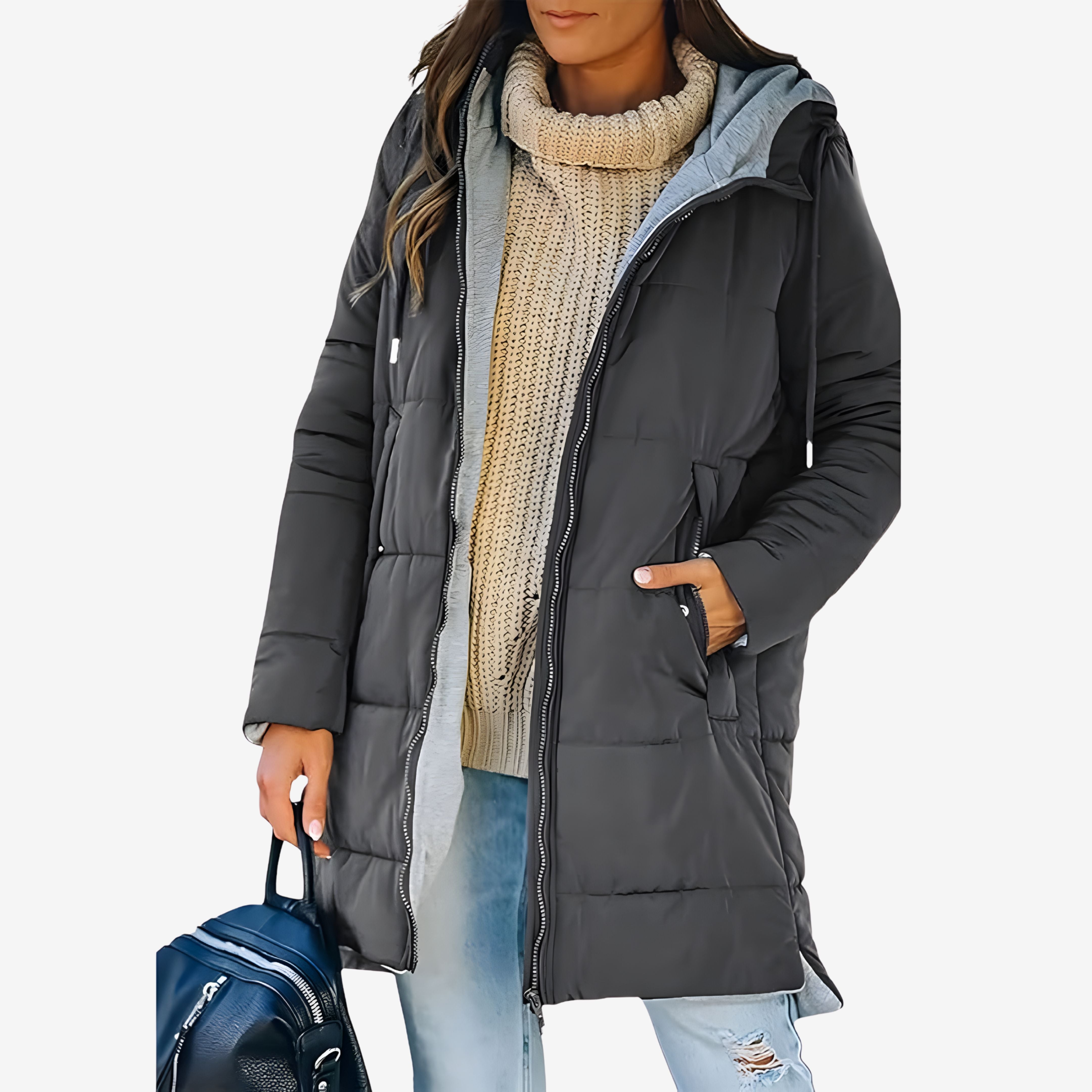 ARLENA | ELEGANT QUILTED DOWN PUFFER