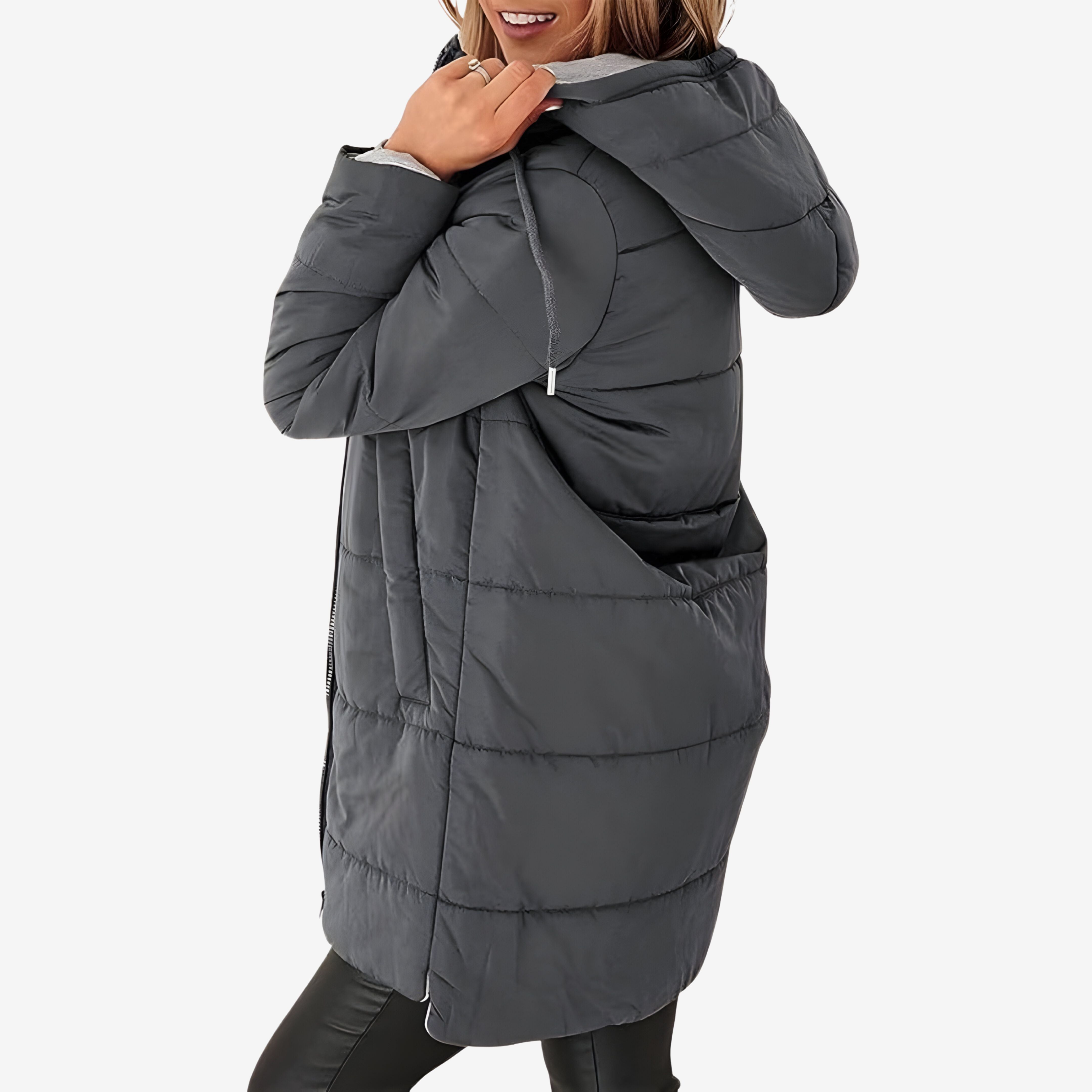 ARLENA | ELEGANT QUILTED DOWN PUFFER