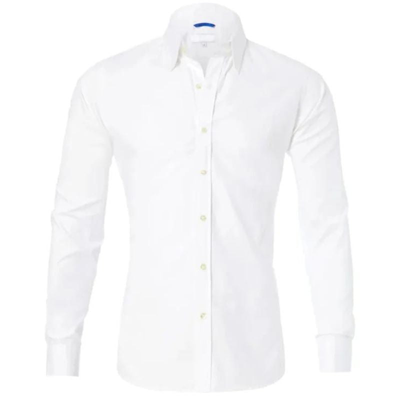 LIAM | WRINKLE-FREE SHIRT WITH ZIP