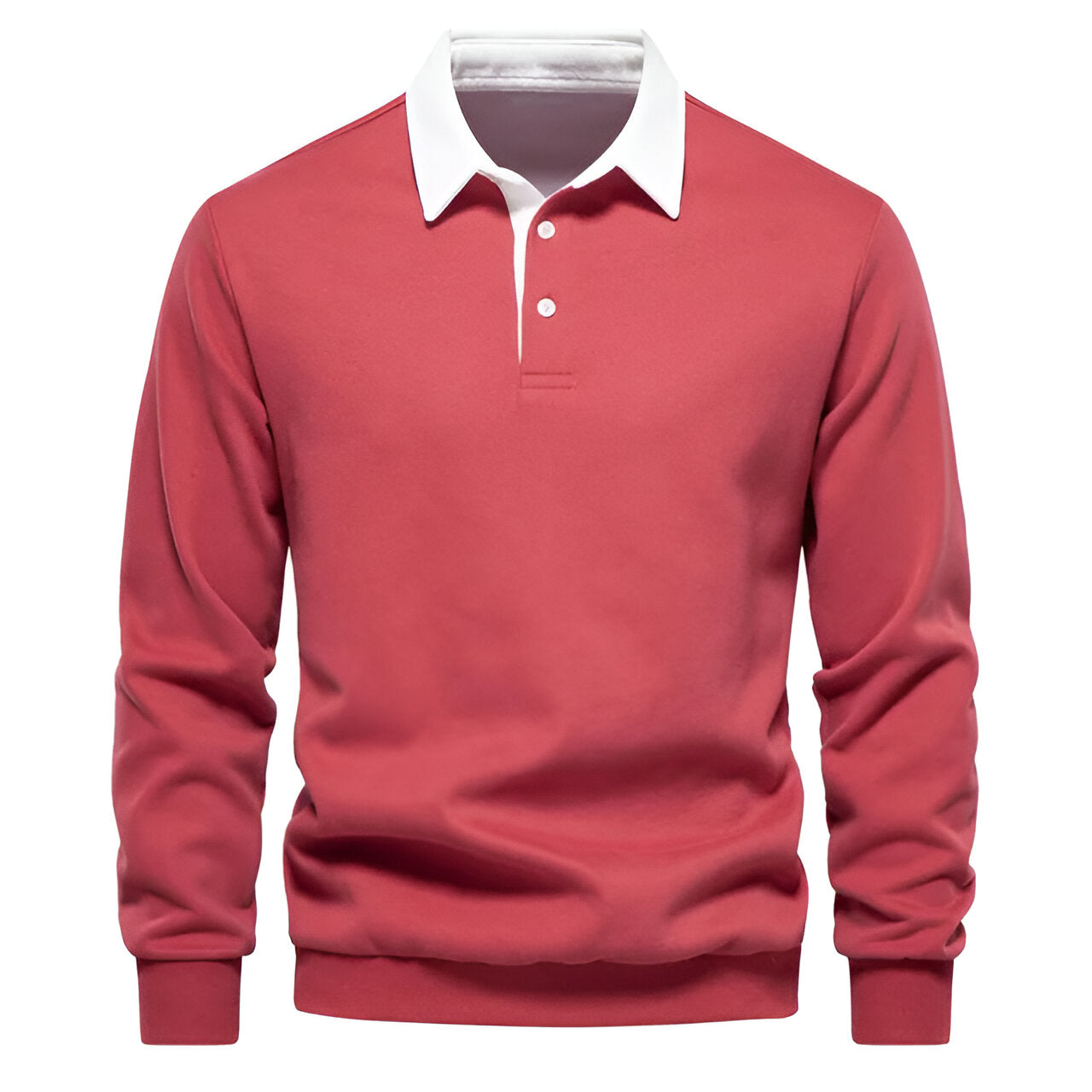 LEONARD | STYLISH POLO COLLAR SWEATER
