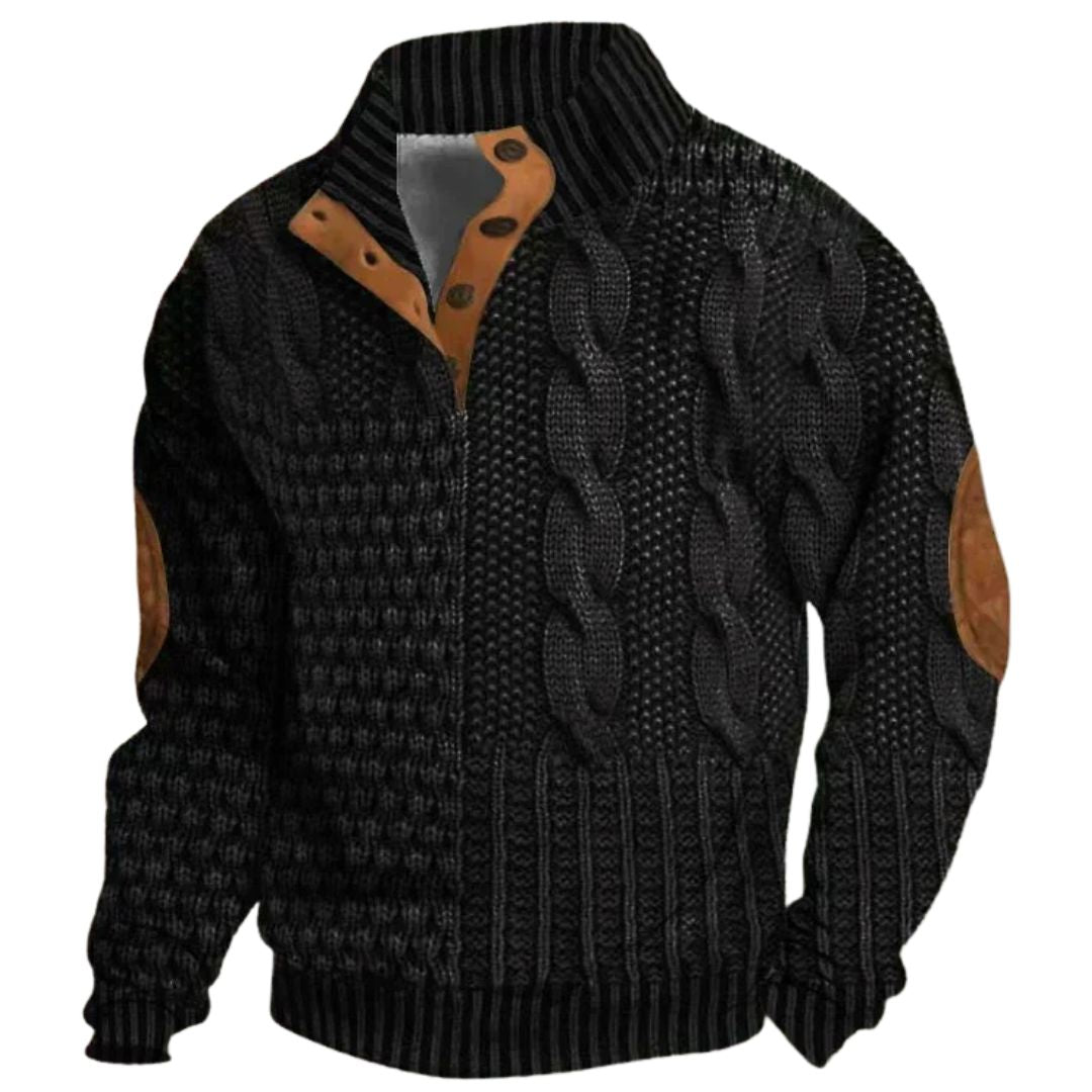 PARKER | PRINTED WARM SWEATER