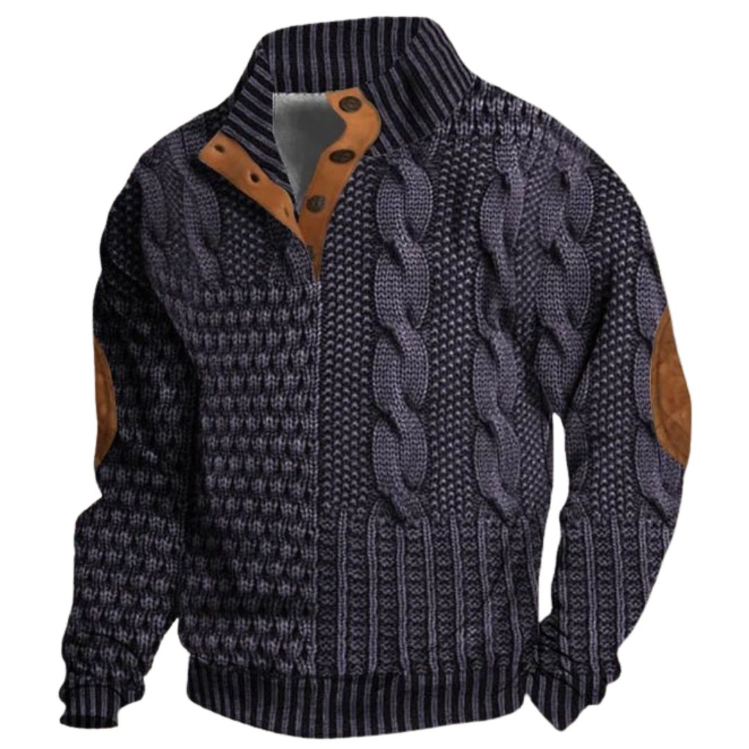 PARKER | PRINTED WARM SWEATER