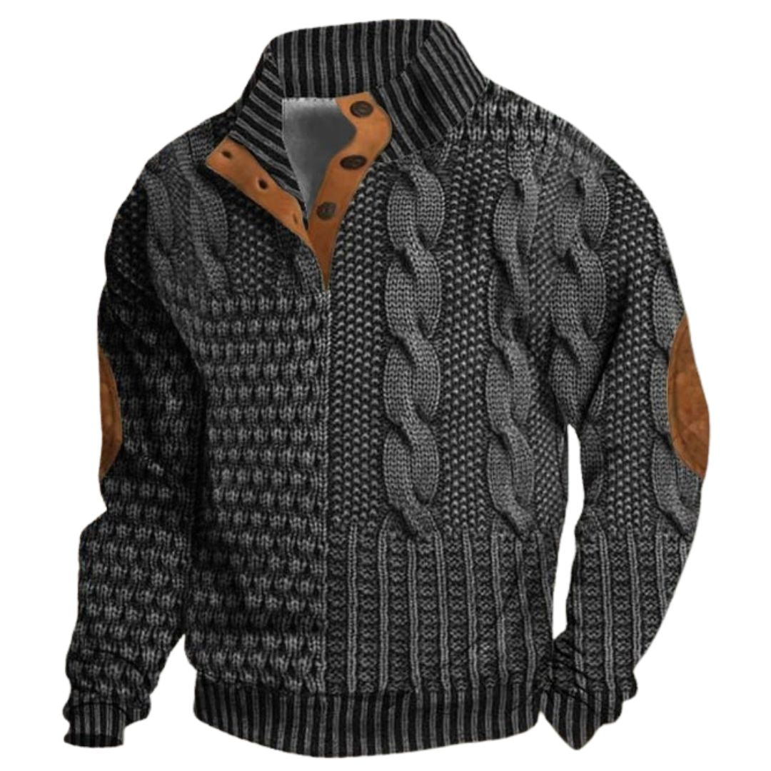 PARKER | PRINTED WARM SWEATER