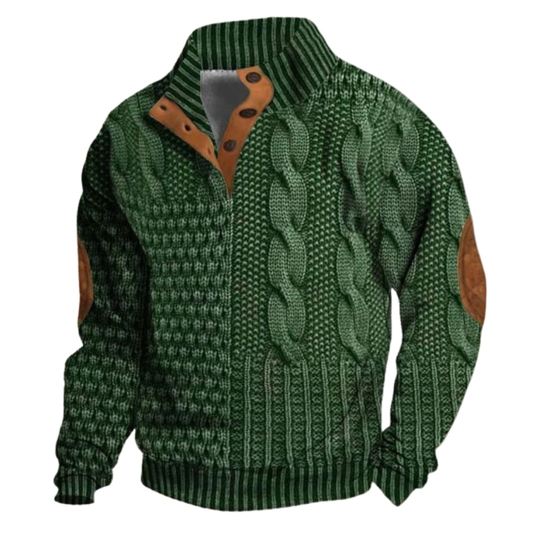 PARKER | PRINTED WARM SWEATER