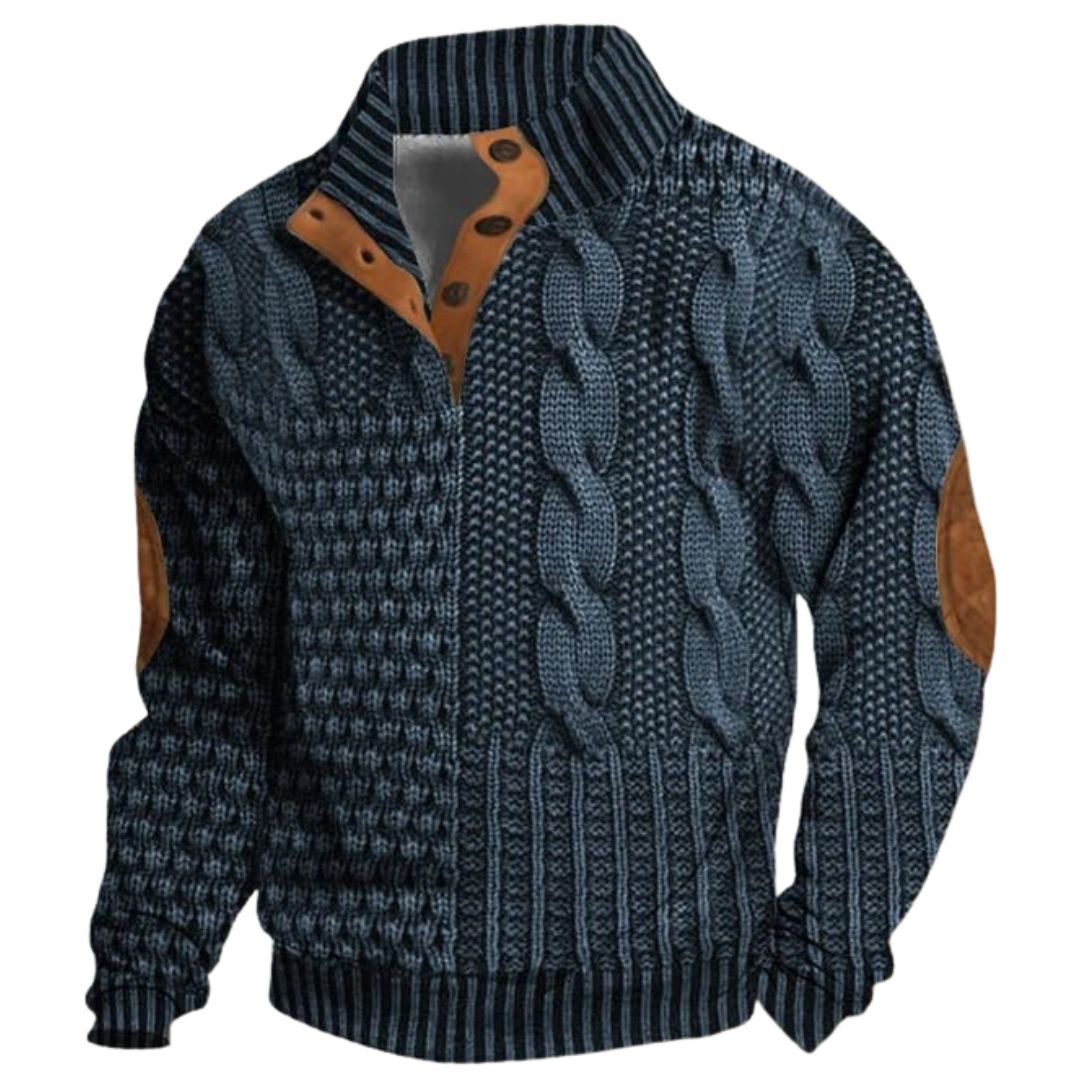 PARKER | PRINTED WARM SWEATER