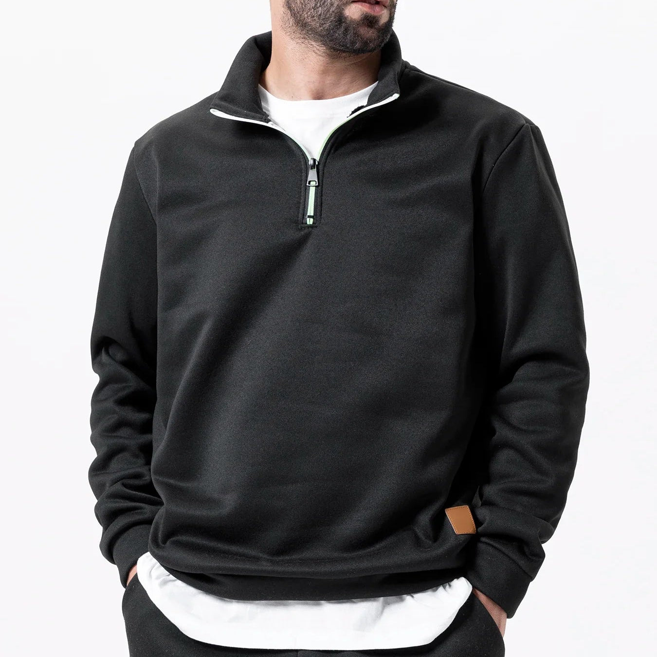 WAYNE | TURTLENECK KNIT PULLOVER