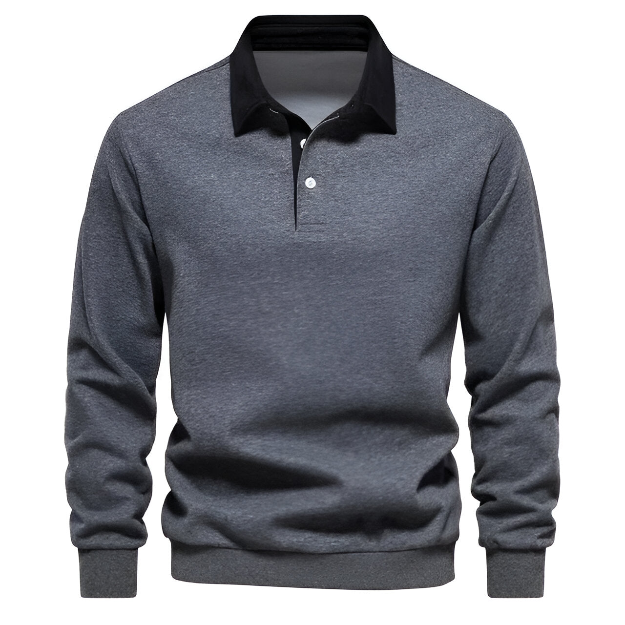LEONARD | STYLISH POLO COLLAR SWEATER