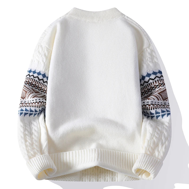 HOWARD | NORDIC TEXTURED WINTER SWEATER