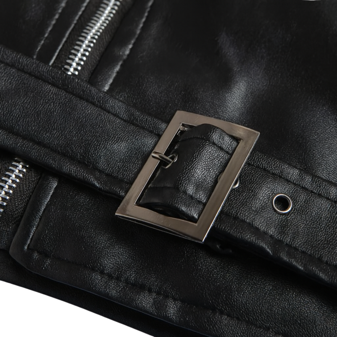 MASON | CLASSIC LEATHER BIKER JACKET