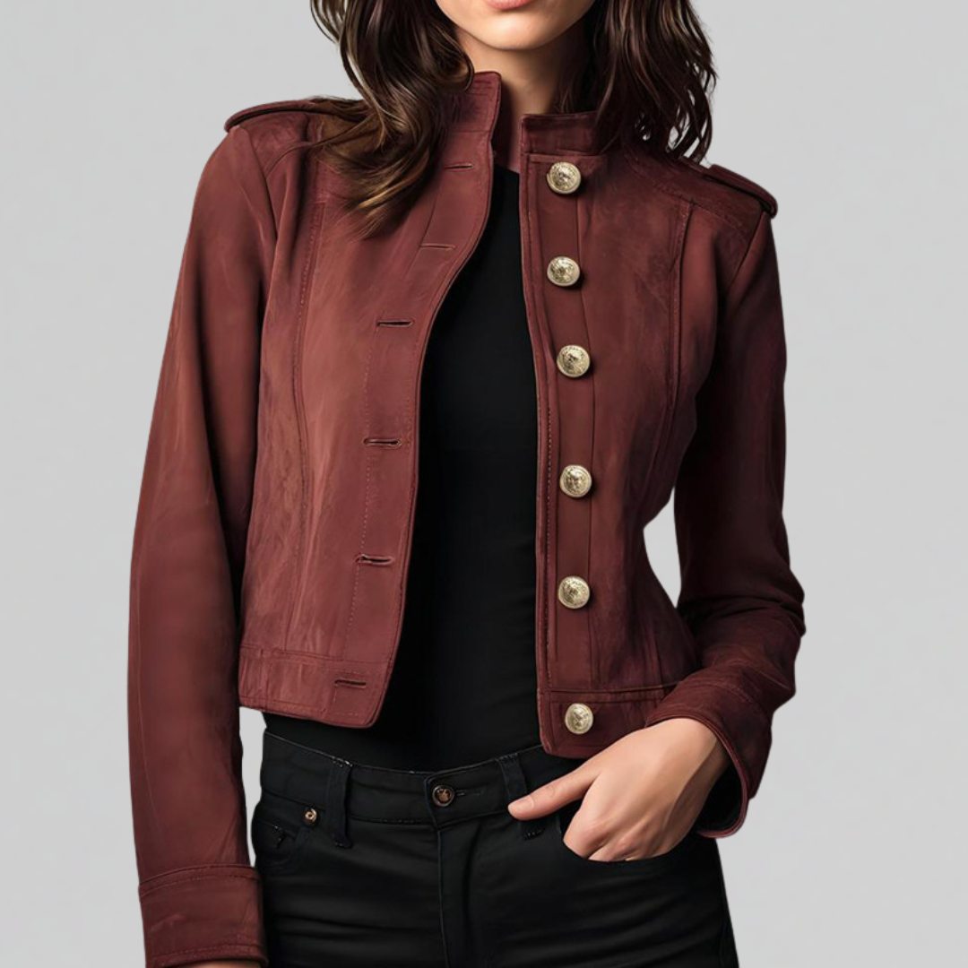 ELVIRA | STRUCTURED BUTTON JACKET