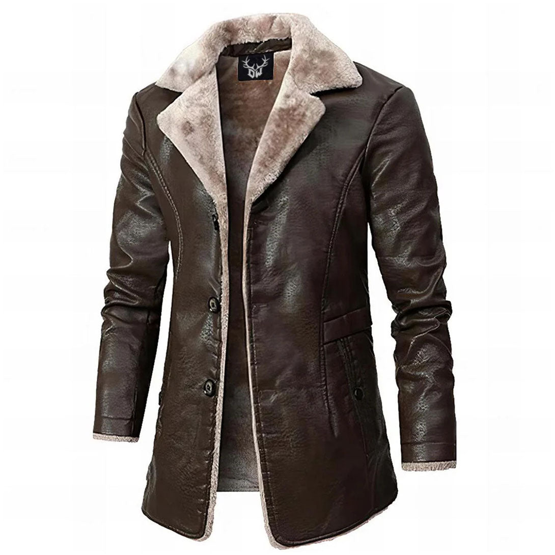 NICOLAS | STYLISH AND CASUAL LEATHER JACKET FOR MEN