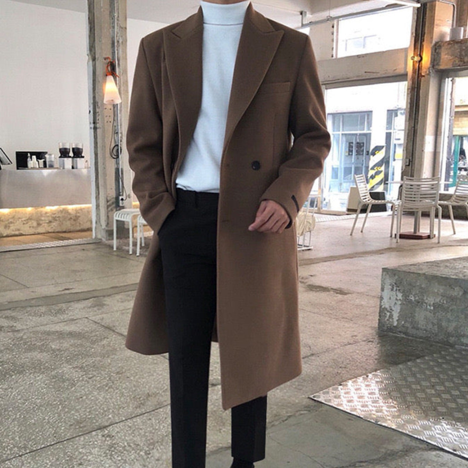 MAX | STYLISH LINED COAT FOR MEN