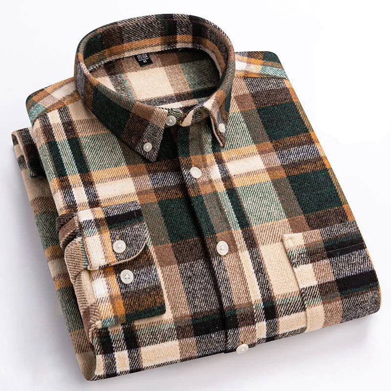 CHARLES | ROTHWELL COTTON FLANNEL SHIRT