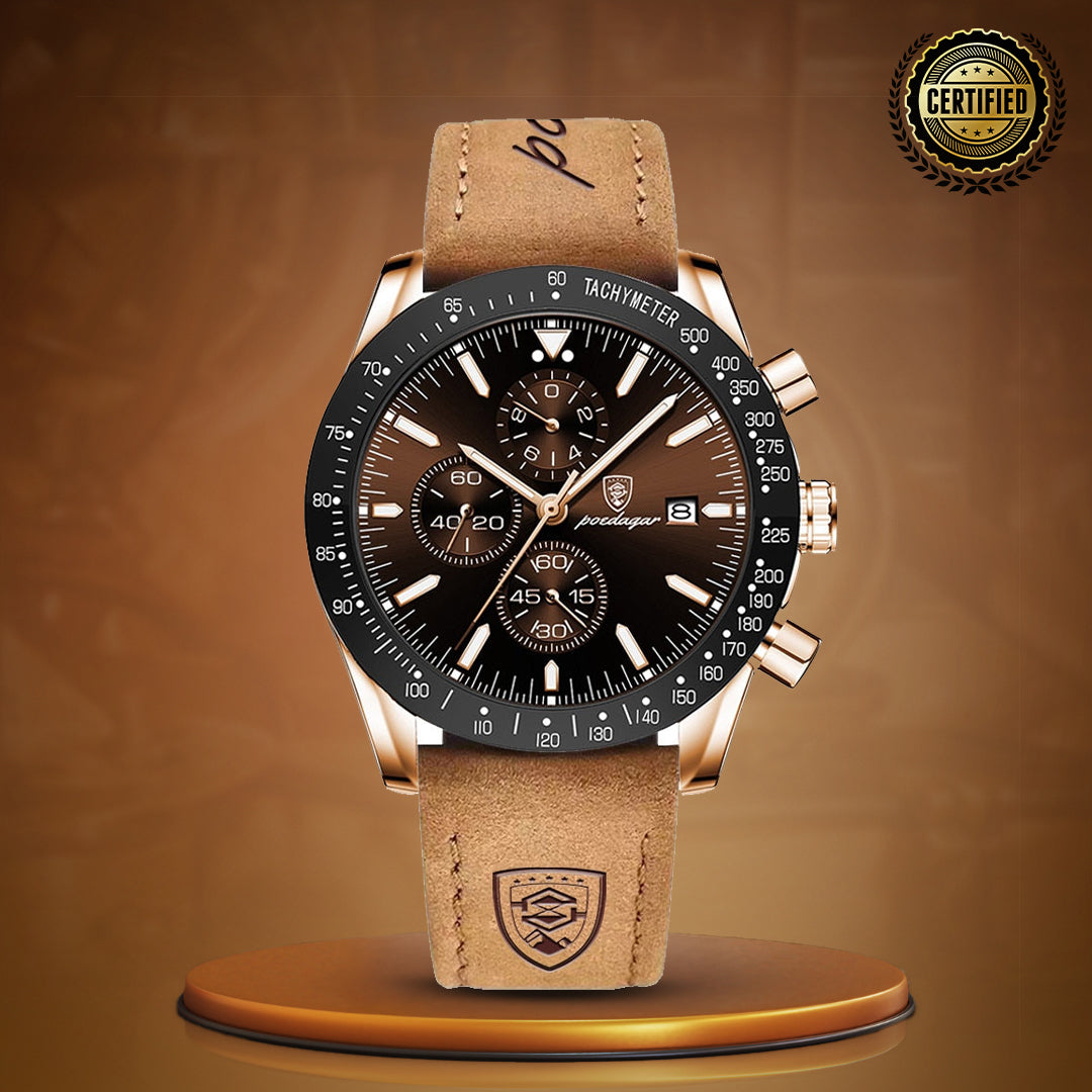Premium Sleek Chronograph Wrist Watch
