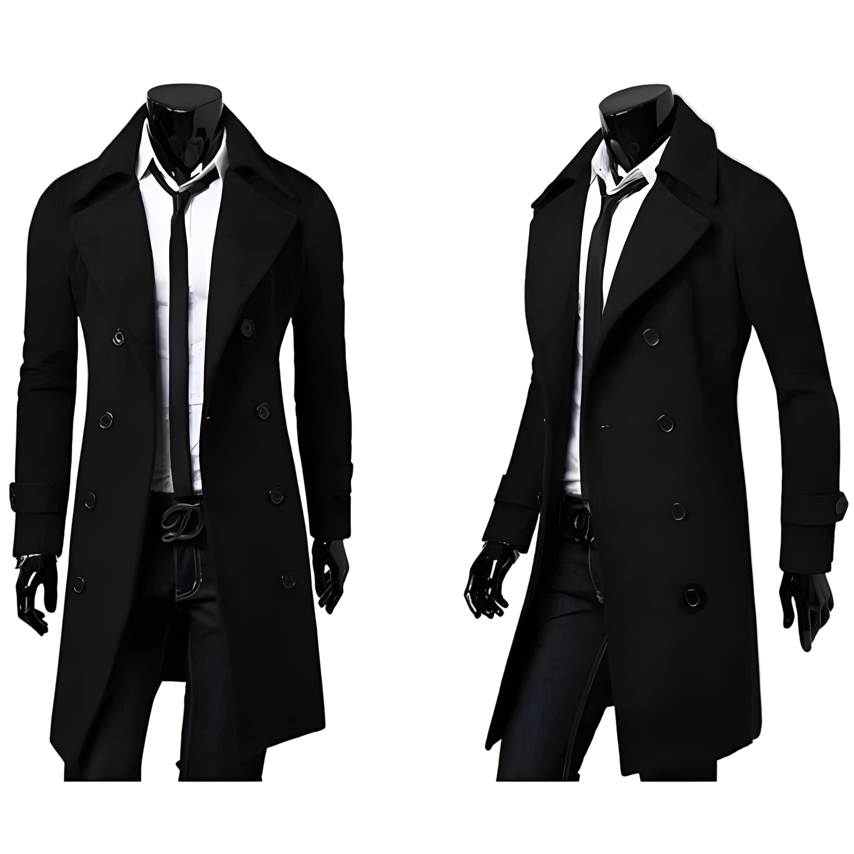 HUDSON | DOUBLE-BREASTED WOOL COAT