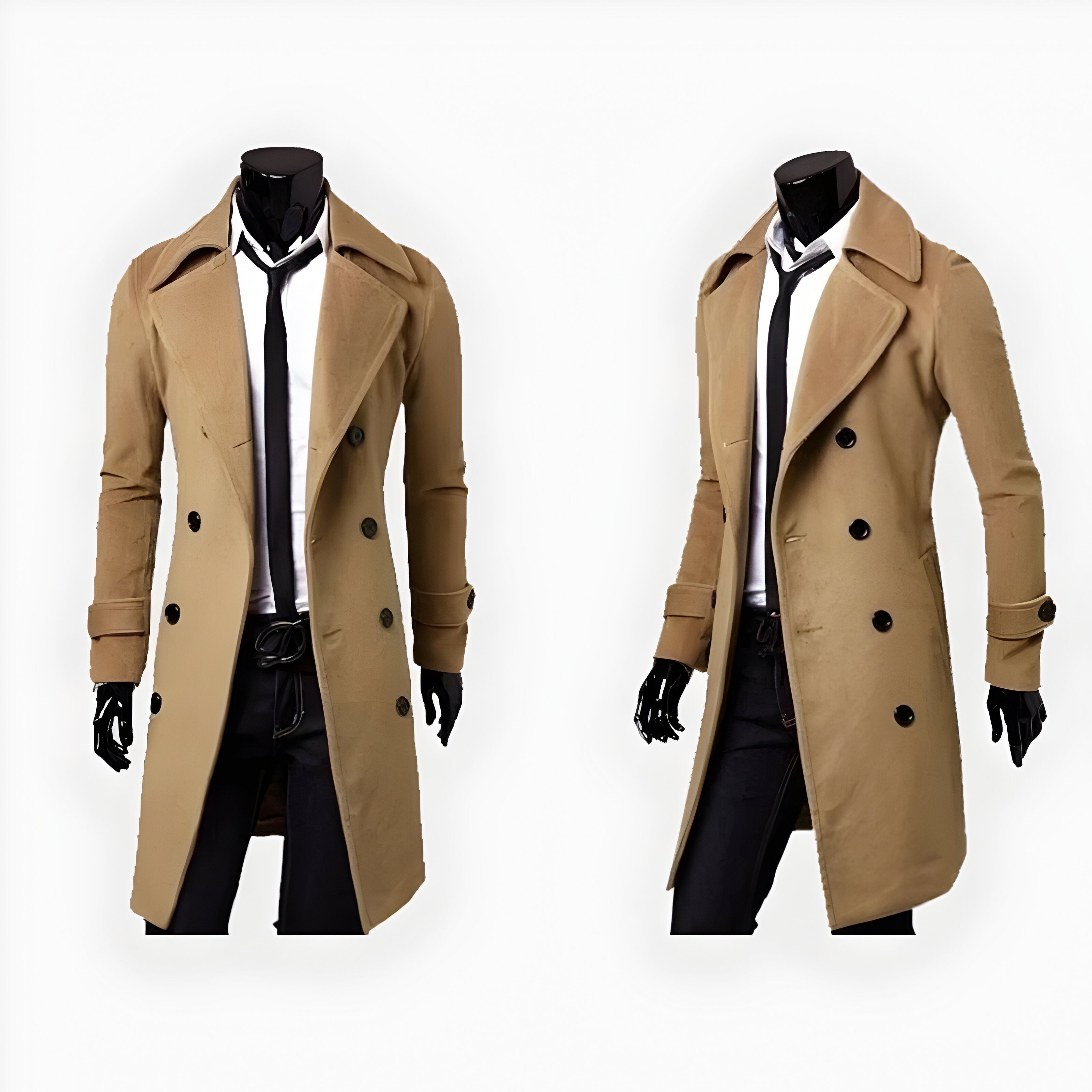 HUDSON | DOUBLE-BREASTED WOOL COAT