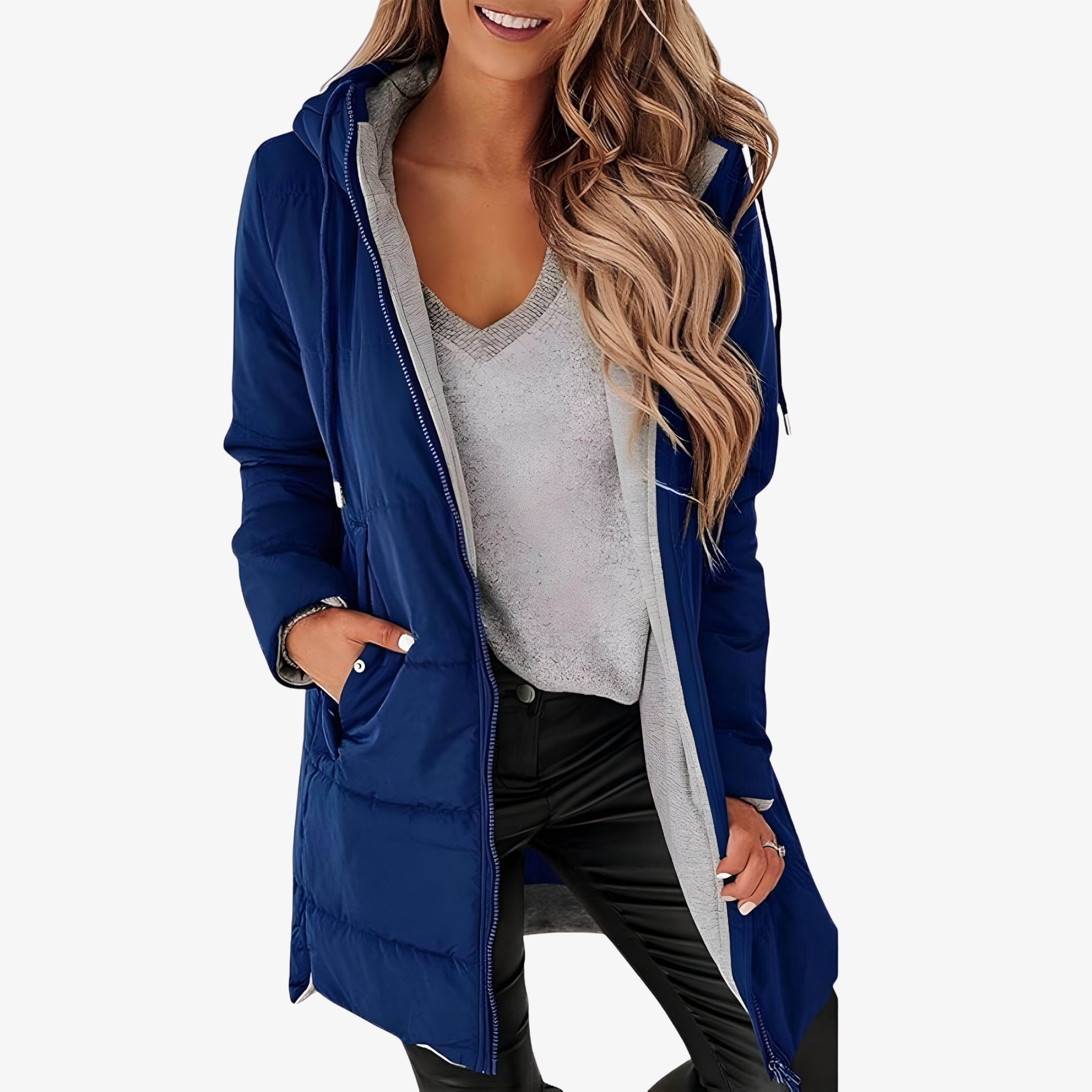 ARLENA | ELEGANT QUILTED DOWN PUFFER