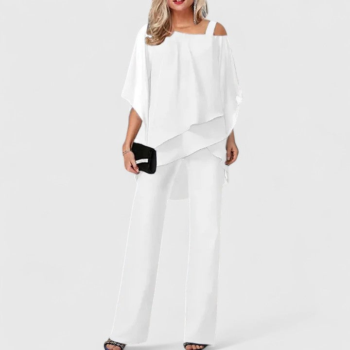FLORENCE | ELEGANT TWO-PIECE PANTS SET