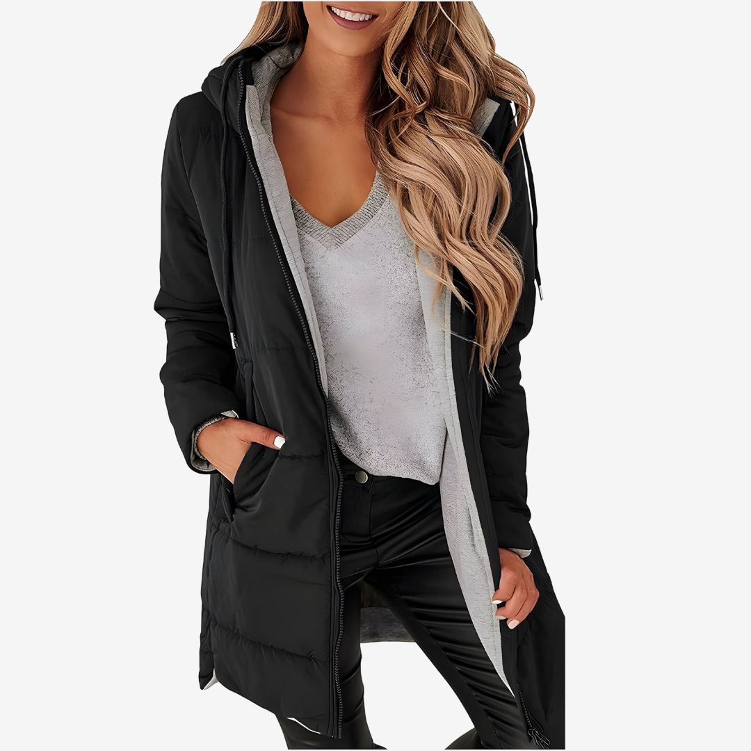 ARLENA | ELEGANT QUILTED DOWN PUFFER