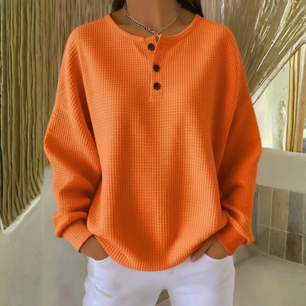 MADISON | STYLISH CASUAL HENLEY TOP