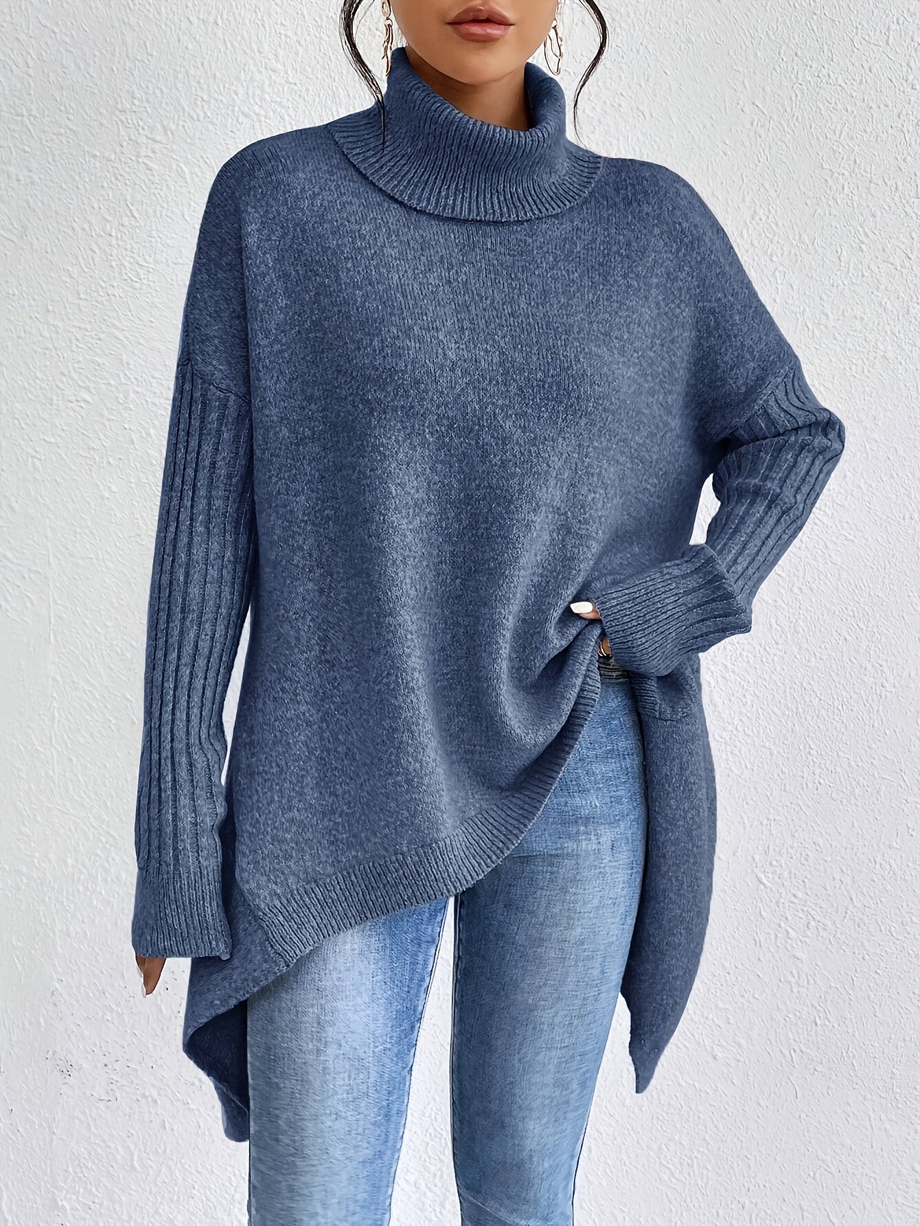 SOPHIE | OVERSIZED TURTLENECK SWEATER